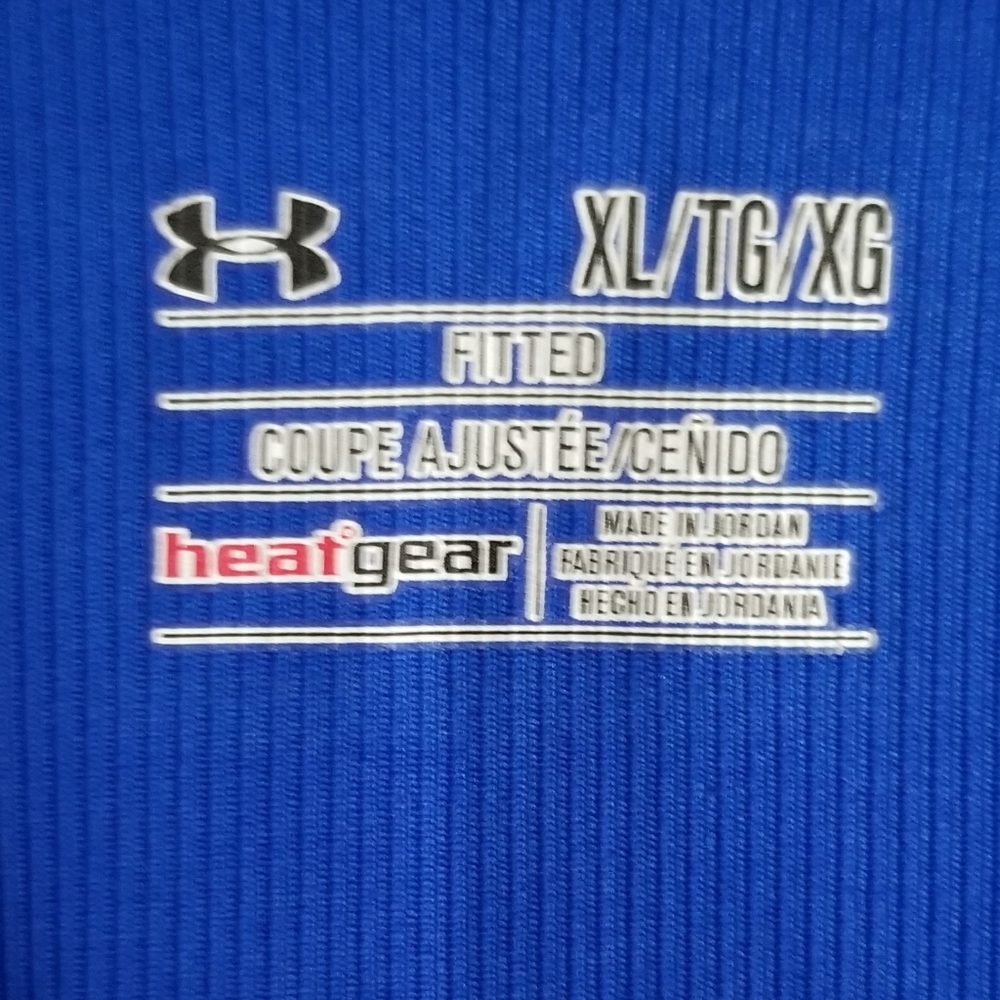 Under Armour Blue Racerback Tank - Picture 3 of 5